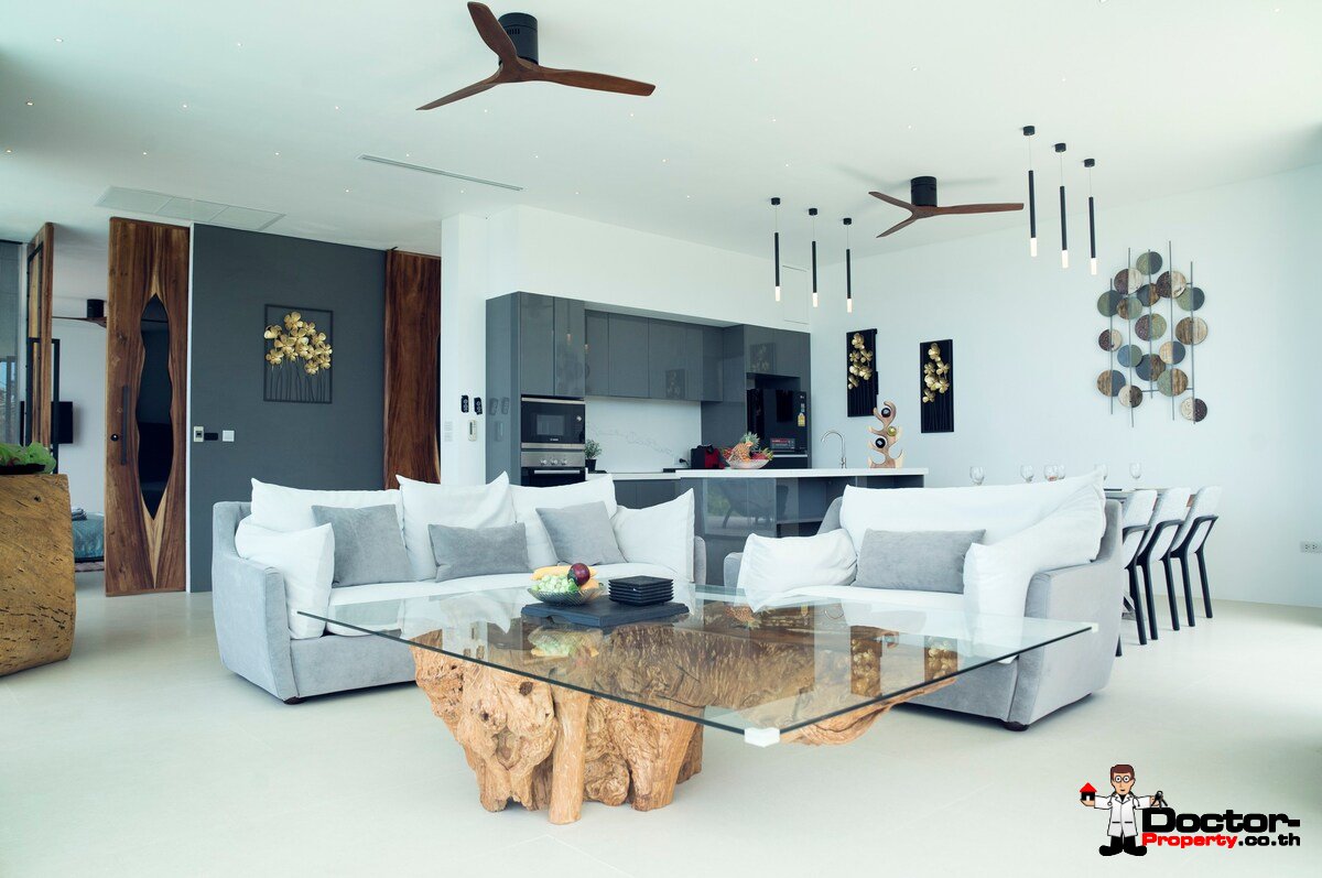 5 Bedroom Sea View Villa - Plai Laem - Koh Samui - for sale